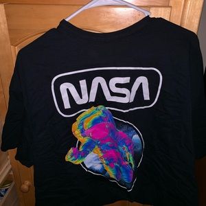 Two never worn raw cut 2x graphic tees